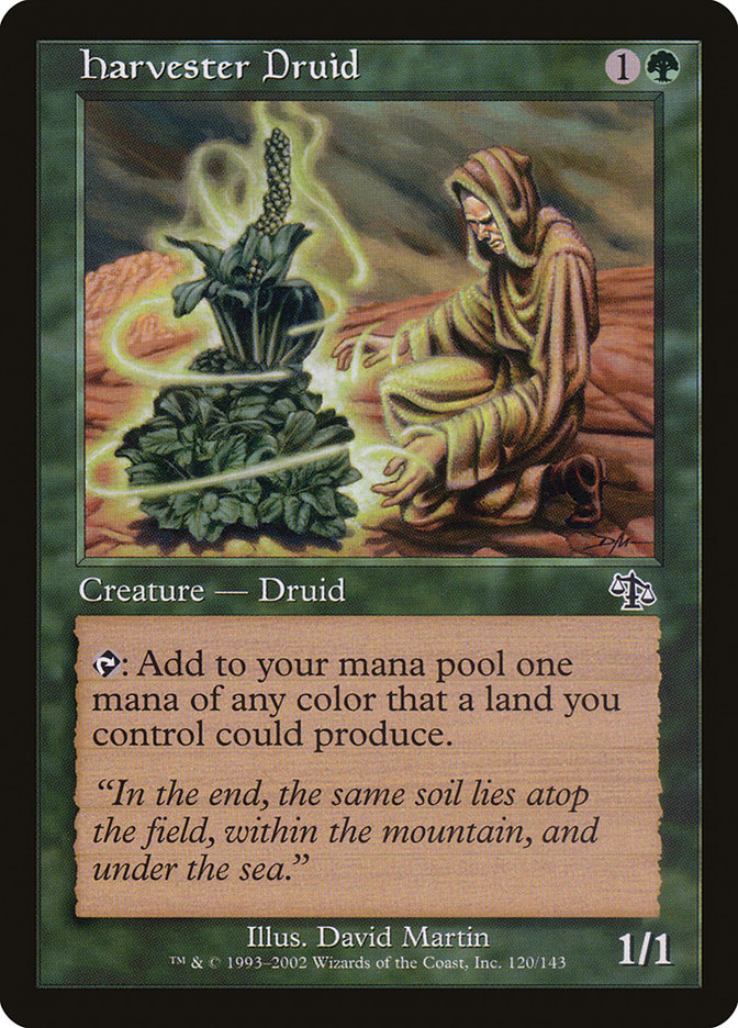 Harvester Druid [Judgment] | Webway Games