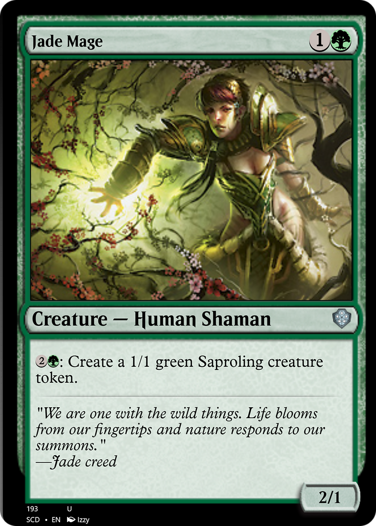 Jade Mage [Starter Commander Decks] | Webway Games