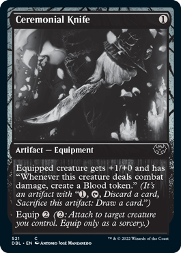 Ceremonial Knife [Innistrad: Double Feature] | Webway Games