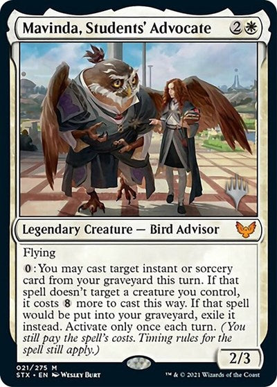 Mavinda, Students' Advocate (Promo Pack) [Strixhaven: School of Mages Promos] | Webway Games