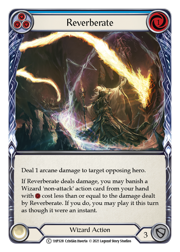 Reverberate (Blue) [1HP328] | Webway Games