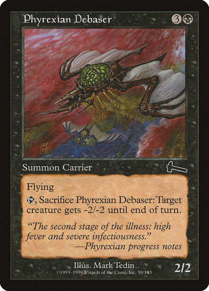 Phyrexian Debaser [Urza's Legacy] | Webway Games