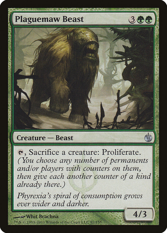 Plaguemaw Beast [Mirrodin Besieged] | Webway Games