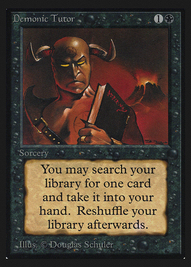 Demonic Tutor (CE) [Collectors’ Edition] | Webway Games