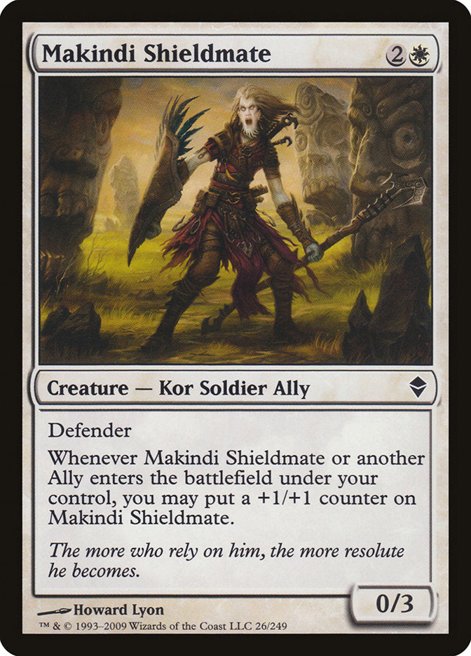 Makindi Shieldmate [Zendikar] | Webway Games
