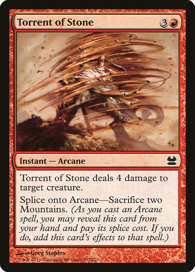Torrent of Stone [Modern Masters] | Webway Games