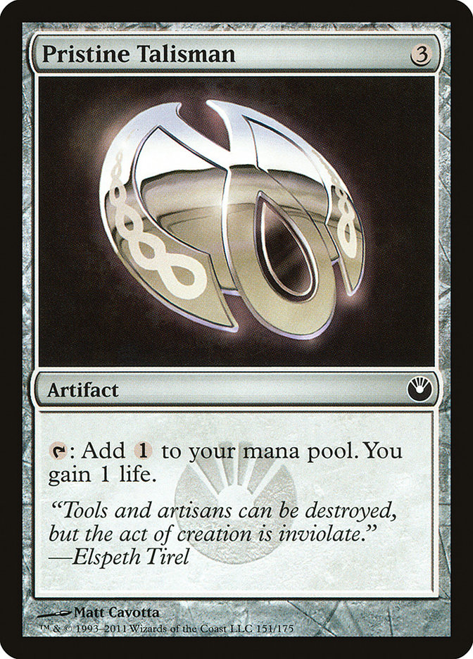 Pristine Talisman (Game Day) [New Phyrexia Promos] | Webway Games