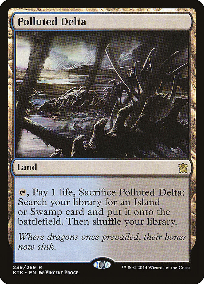 Polluted Delta [Khans of Tarkir] | Webway Games