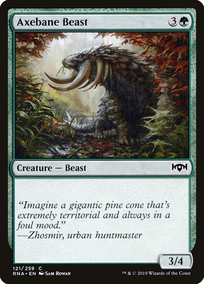Axebane Beast [Ravnica Allegiance] | Webway Games