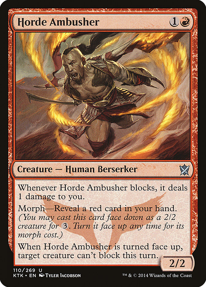 Horde Ambusher [Khans of Tarkir] | Webway Games