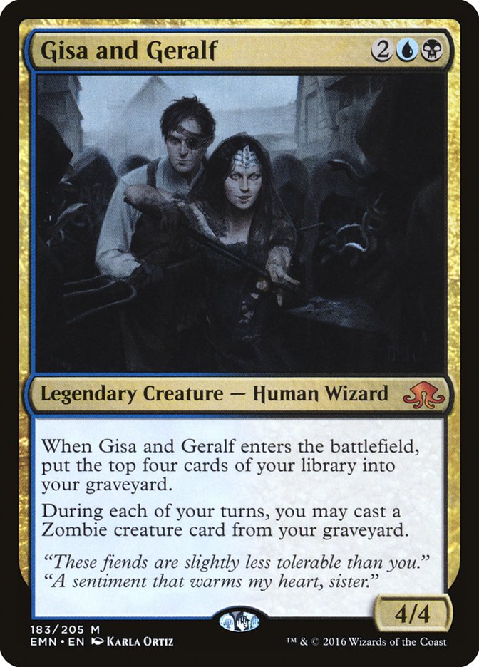 Gisa and Geralf [Eldritch Moon] | Webway Games