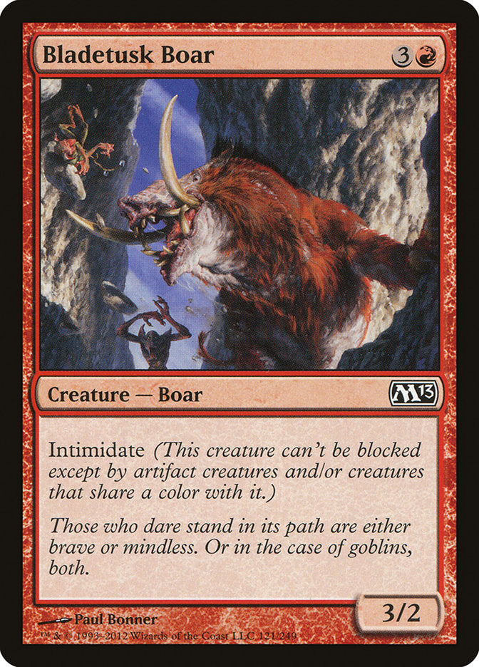 Bladetusk Boar [Magic 2013] | Webway Games