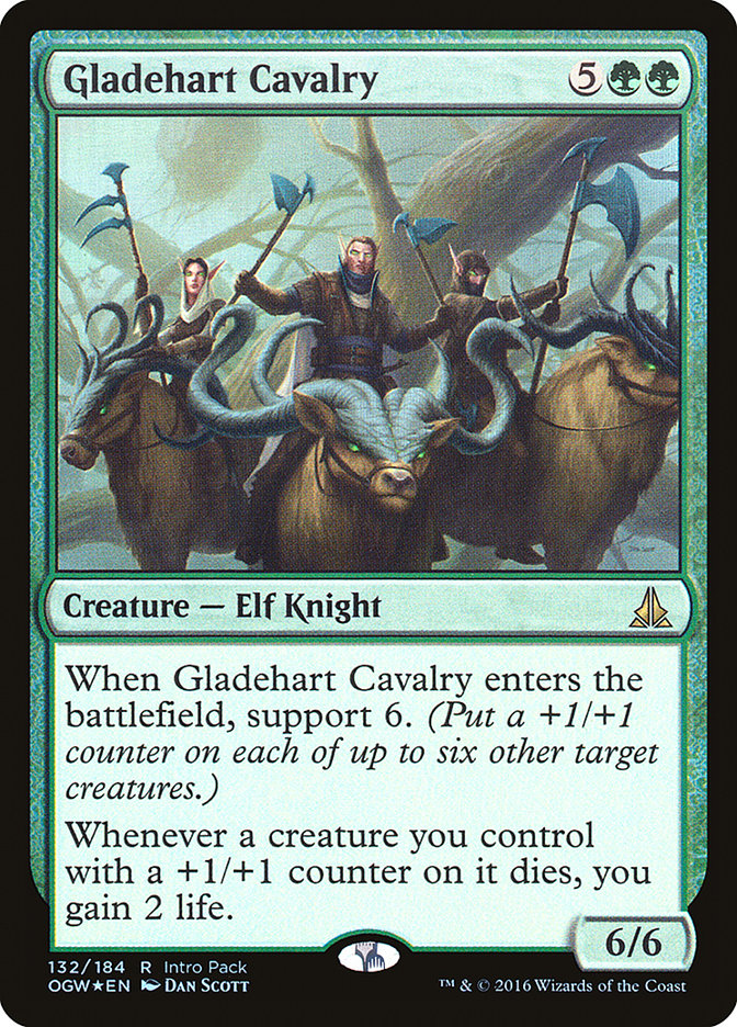 Gladehart Cavalry (Intro Pack) [Oath of the Gatewatch Promos] | Webway Games