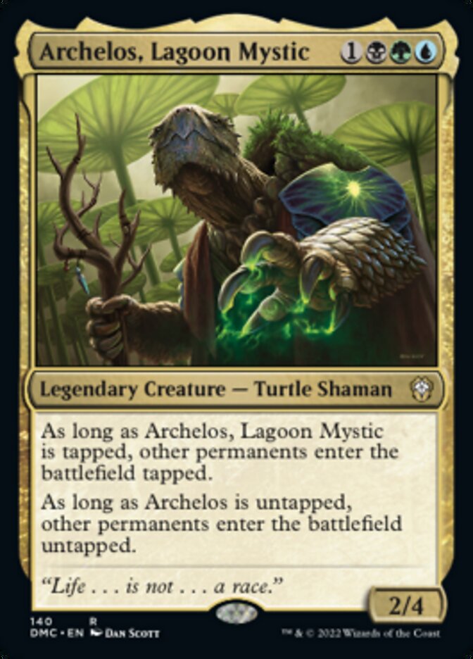 Archelos, Lagoon Mystic [Dominaria United Commander] | Webway Games
