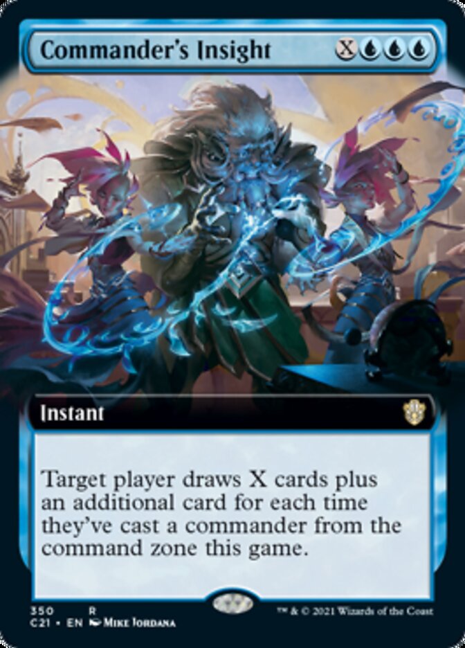 Commander's Insight (Extended) [Commander 2021] | Webway Games
