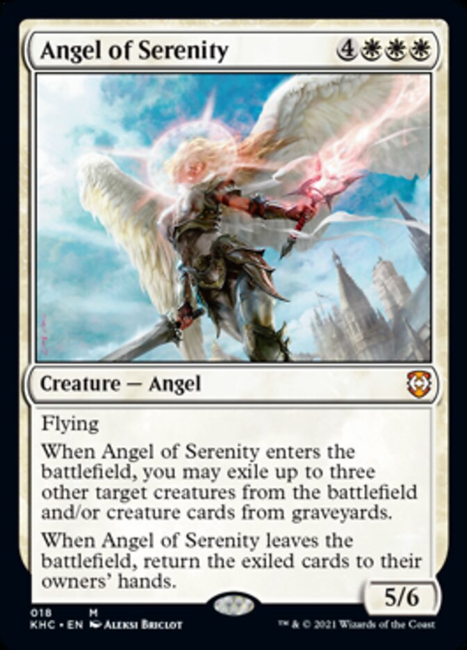 Angel of Serenity [Kaldheim Commander] | Webway Games