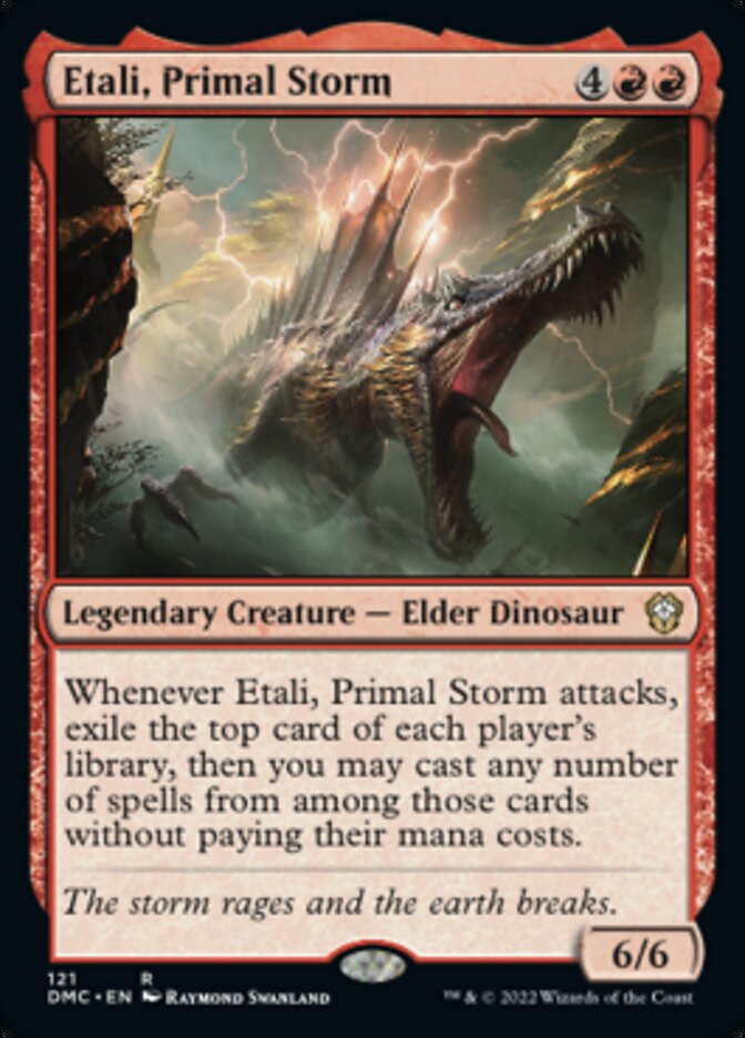 Etali, Primal Storm [Dominaria United Commander] | Webway Games