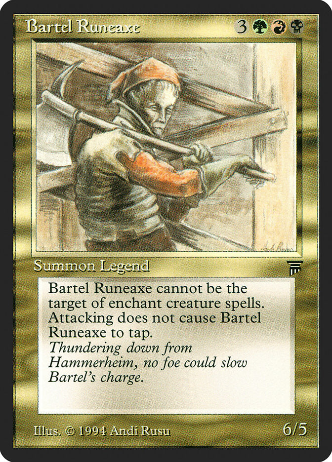 Bartel Runeaxe [Legends] | Webway Games