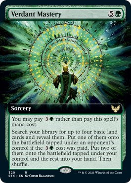 Verdant Mastery (Extended) [Strixhaven: School of Mages] | Webway Games