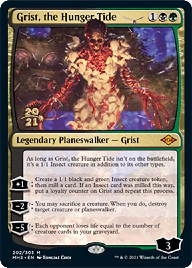 Grist, the Hunger Tide [Modern Horizons 2 Prerelease Promos] | Webway Games