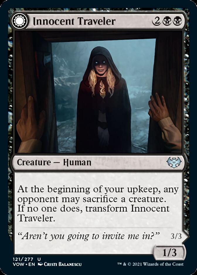 Innocent Traveler // Malicious Invader [Innistrad: Crimson Vow] | Webway Games