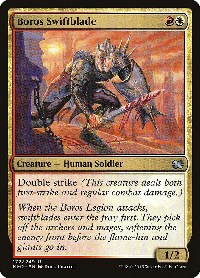 Boros Swiftblade [Modern Masters 2015] | Webway Games