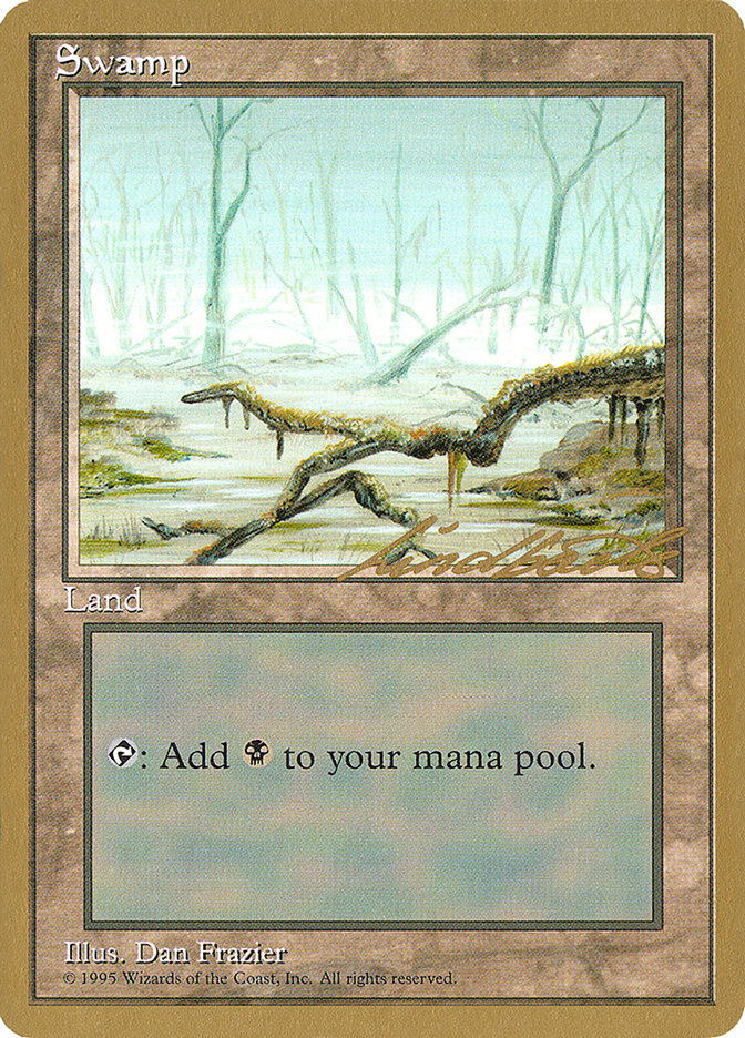 Swamp (ll372) (Leon Lindback) [Pro Tour Collector Set] | Webway Games