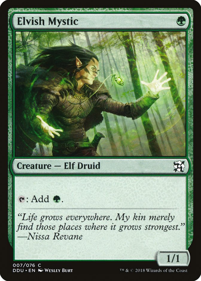 Elvish Mystic [Duel Decks: Elves vs. Inventors] | Webway Games