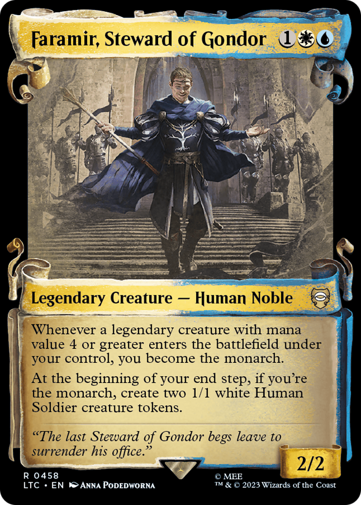 Faramir, Steward of Gondor [The Lord of the Rings: Tales of Middle-Earth Commander Showcase Scrolls] | Webway Games