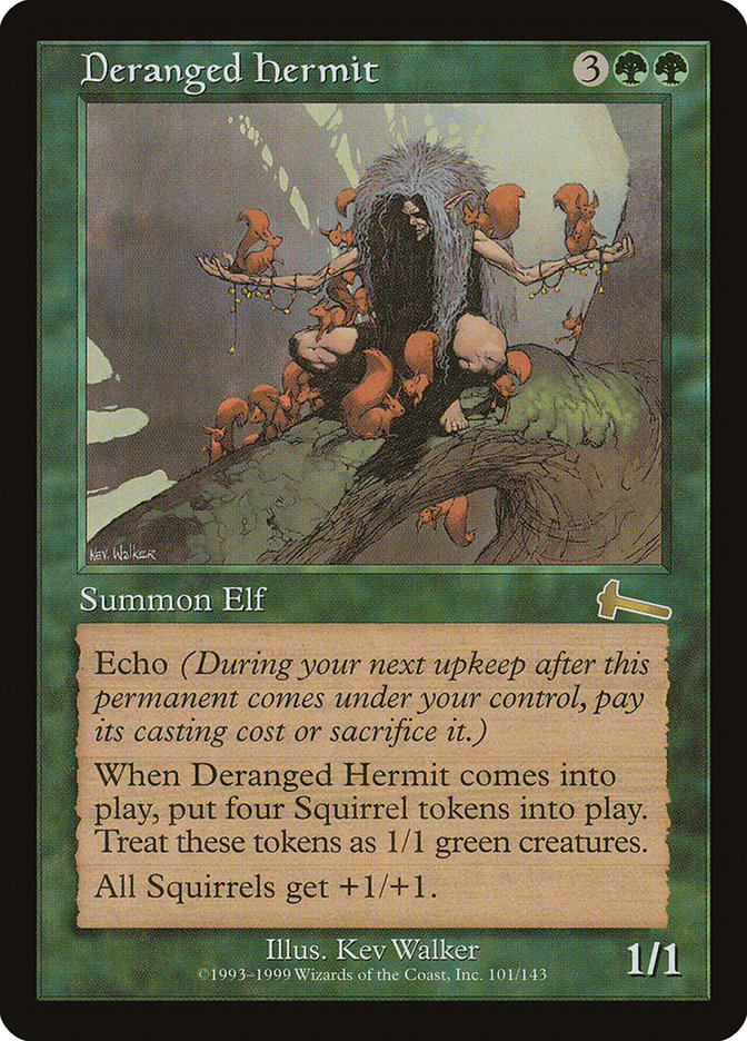 Deranged Hermit [Urza's Legacy] | Webway Games