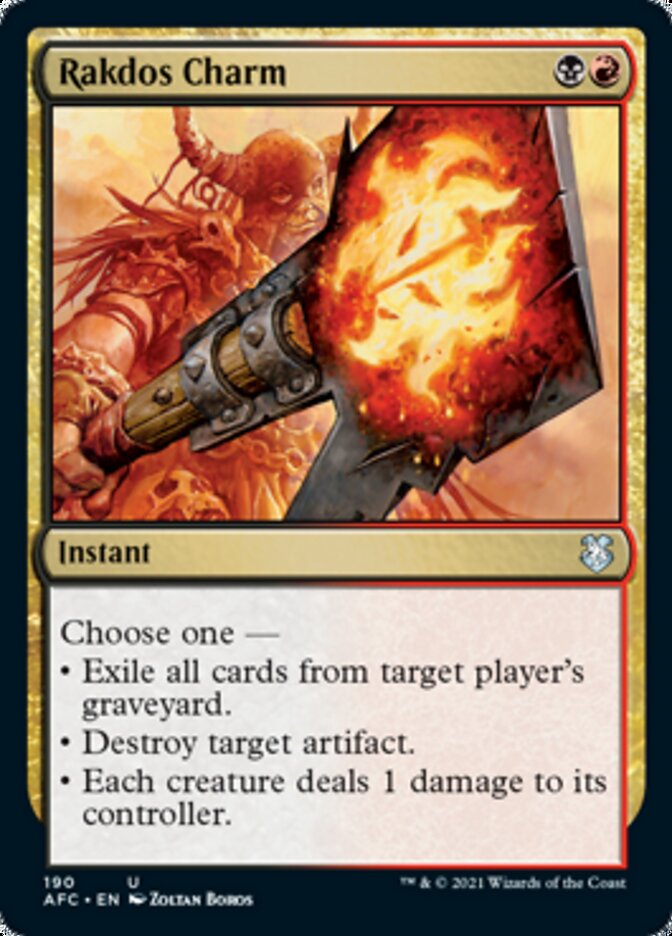 Rakdos Charm [Dungeons & Dragons: Adventures in the Forgotten Realms Commander] | Webway Games