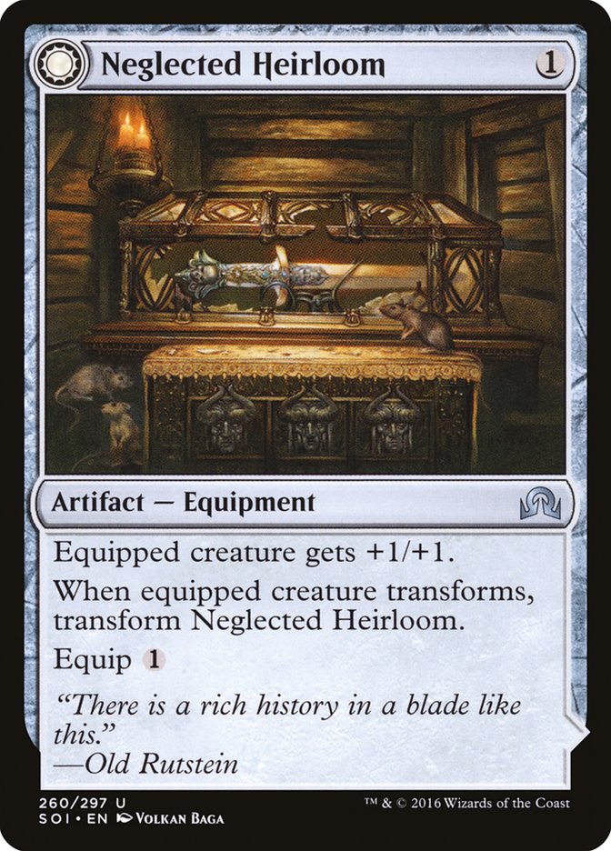 Neglected Heirloom // Ashmouth Blade [Shadows over Innistrad] | Webway Games