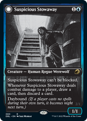 Suspicious Stowaway // Seafaring Werewolf [Innistrad: Double Feature] | Webway Games