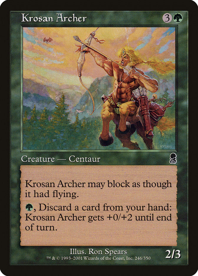 Krosan Archer [Odyssey] | Webway Games