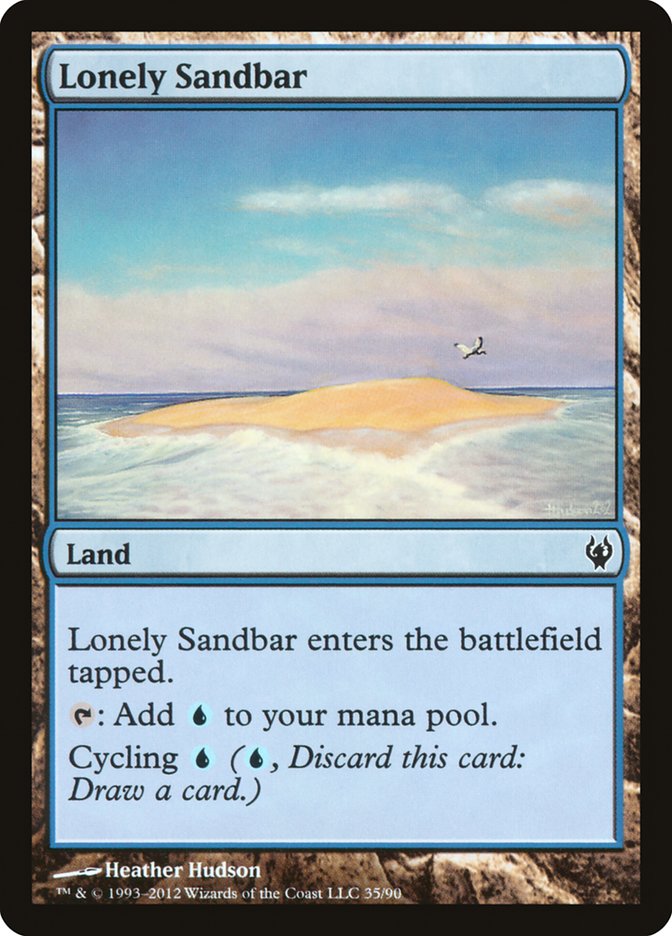 Lonely Sandbar [Duel Decks: Izzet vs. Golgari] | Webway Games