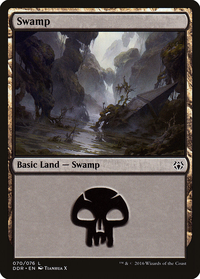 Swamp (#70) [Duel Decks: Nissa vs. Ob Nixilis] | Webway Games