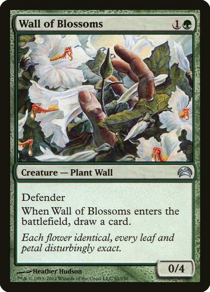 Wall of Blossoms [Planechase 2012] | Webway Games