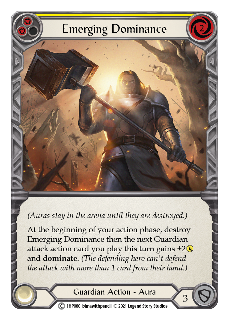 Emerging Dominance (Yellow) [1HP080] | Webway Games