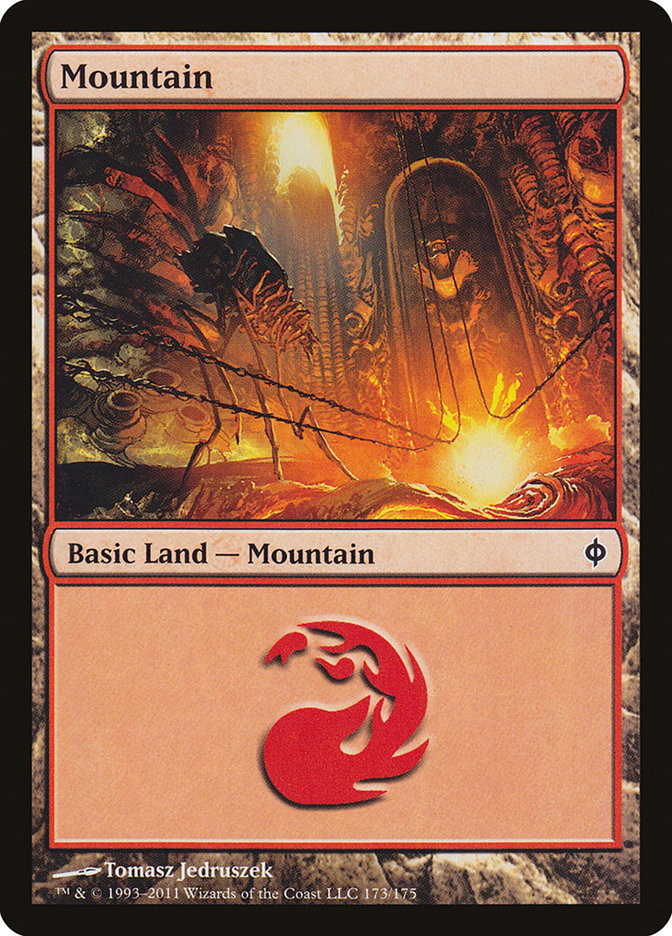 Mountain (#173) [New Phyrexia] | Webway Games