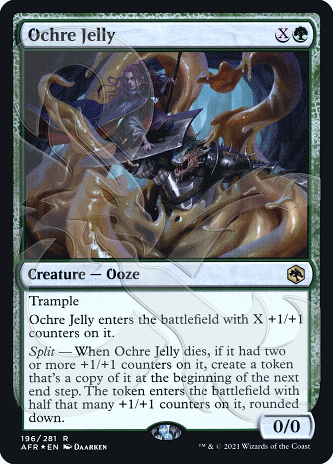 Ochre Jelly (Ampersand Promo) [Dungeons & Dragons: Adventures in the Forgotten Realms Promos] | Webway Games