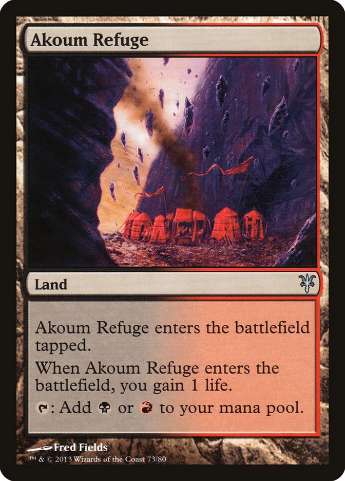 Akoum Refuge [Duel Decks: Sorin vs. Tibalt] | Webway Games