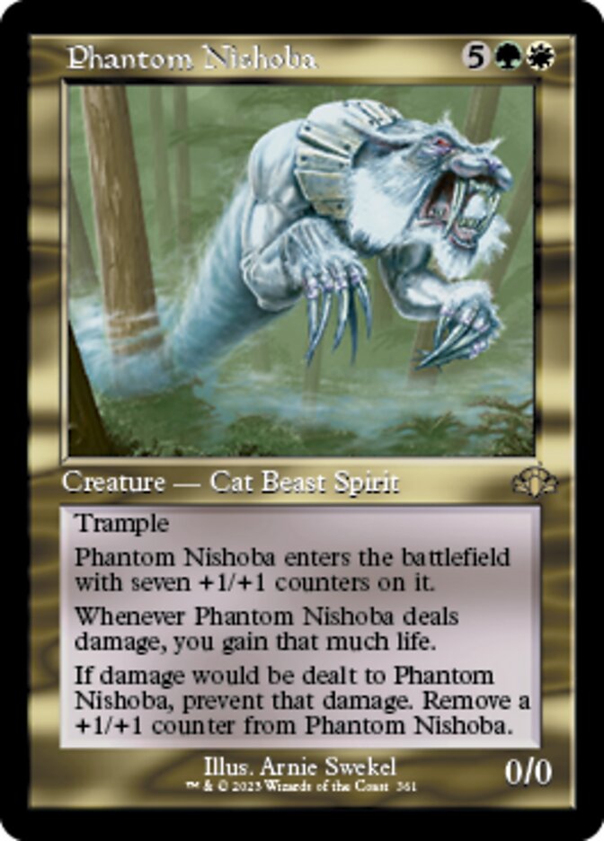 Phantom Nishoba (Retro) [Dominaria Remastered] | Webway Games