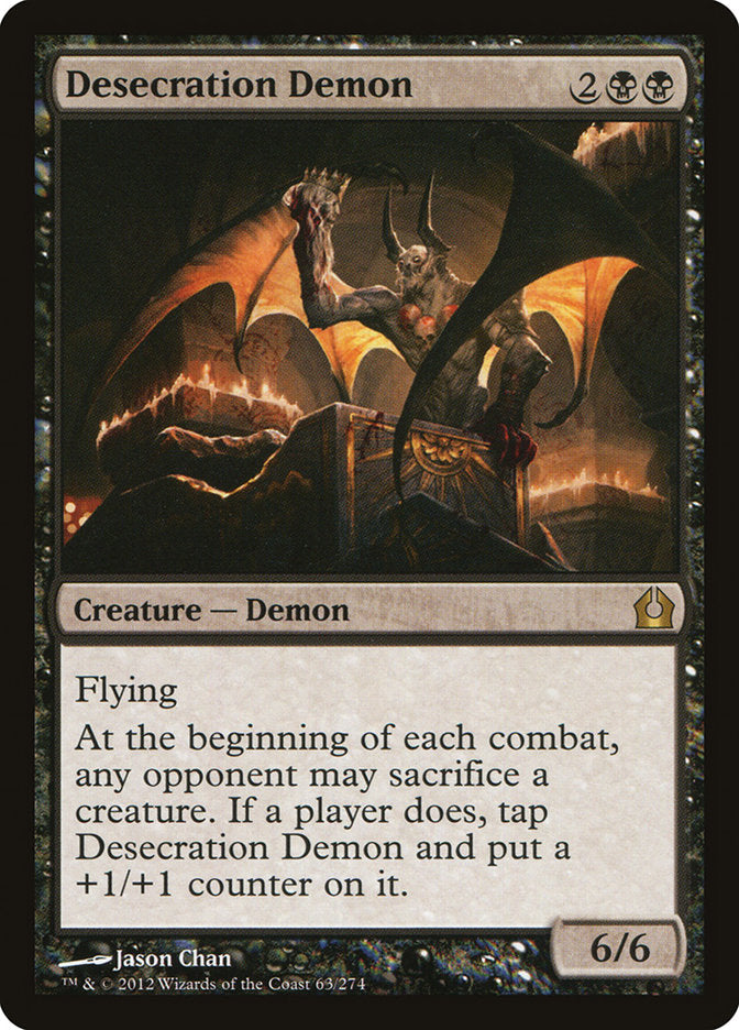 Desecration Demon [Return to Ravnica] | Webway Games