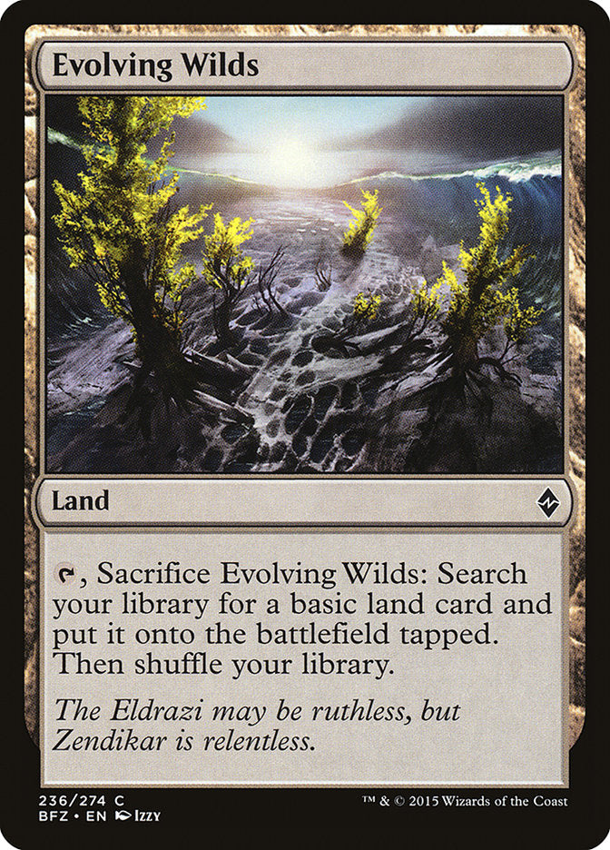 Evolving Wilds [Battle for Zendikar] | Webway Games
