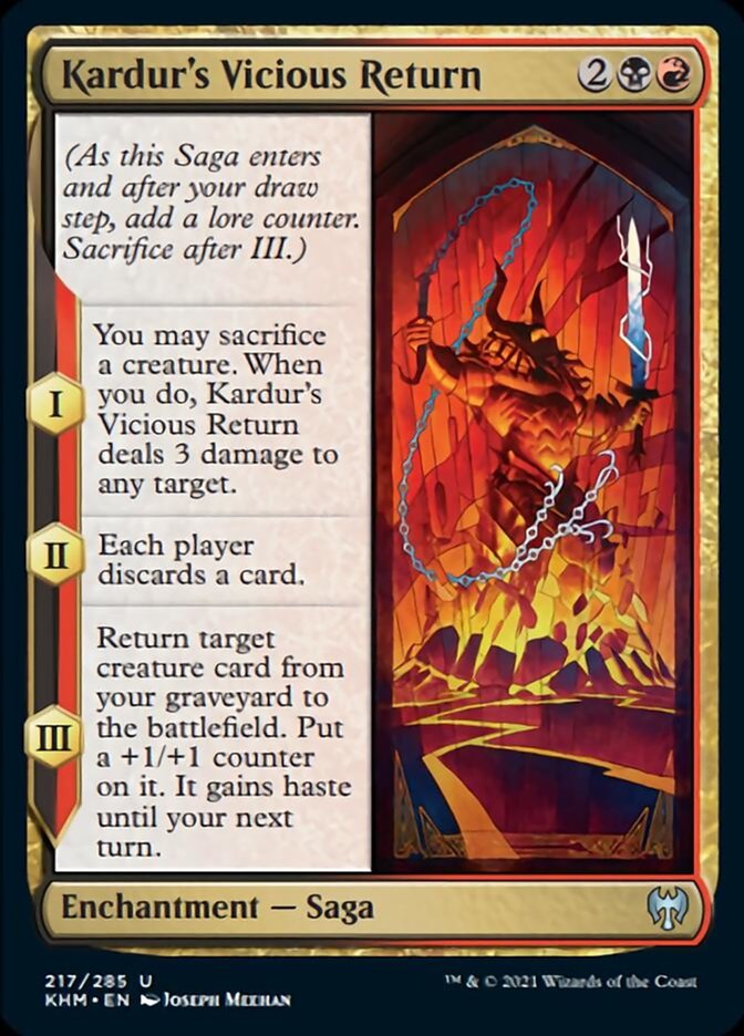 Kardur's Vicious Return [Kaldheim] | Webway Games