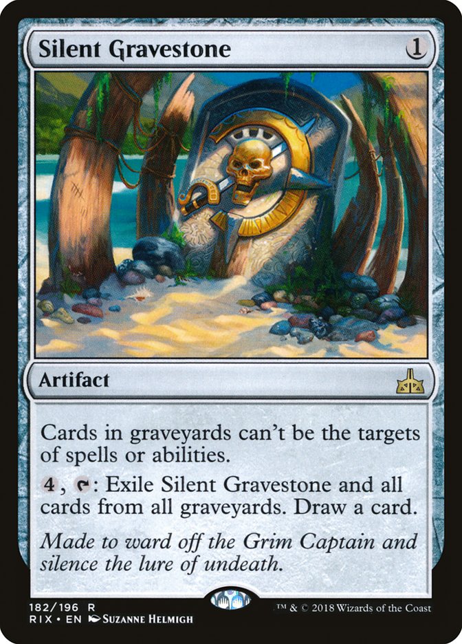 Silent Gravestone [Rivals of Ixalan] | Webway Games