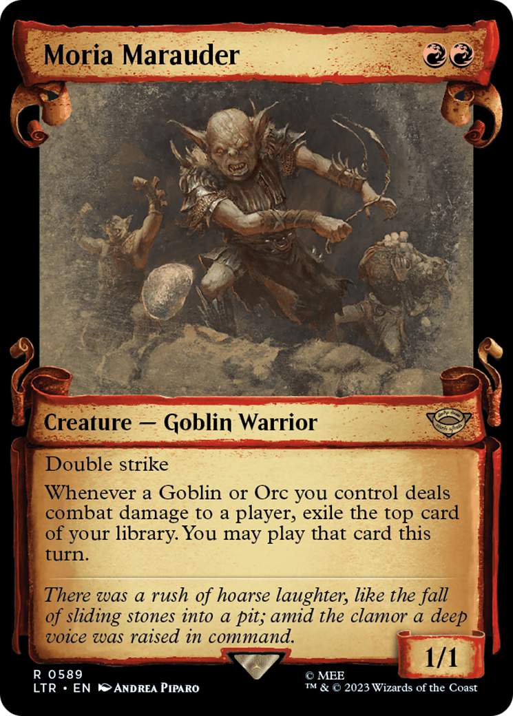 Moria Marauder [The Lord of the Rings: Tales of Middle-Earth Showcase Scrolls] | Webway Games