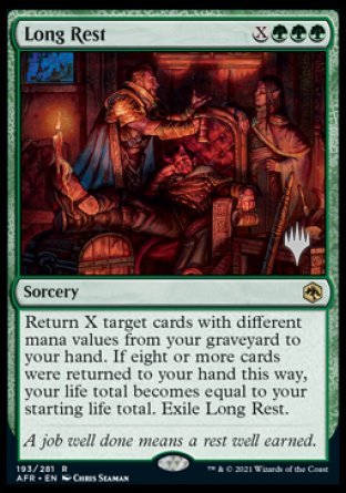 Long Rest (Promo Pack) [Dungeons & Dragons: Adventures in the Forgotten Realms Promos] | Webway Games