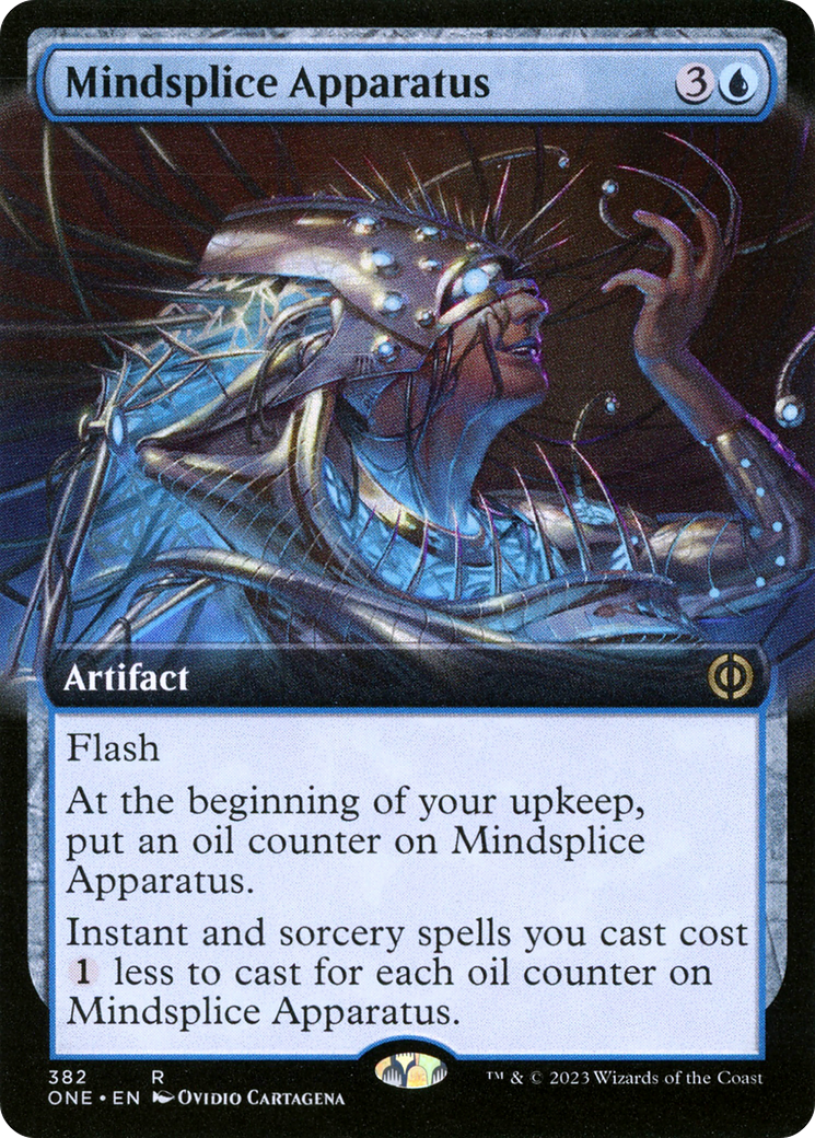 Mindsplice Apparatus (Extended Art) [Phyrexia: All Will Be One] | Webway Games