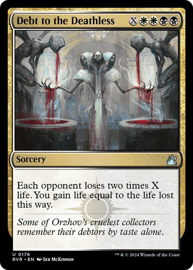 Debt to the Deathless [Ravnica Remastered] | Webway Games